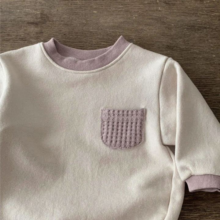 Baby Clothes Autumn And Winter Clothes Boys And Girls Fashion Pocket Rib